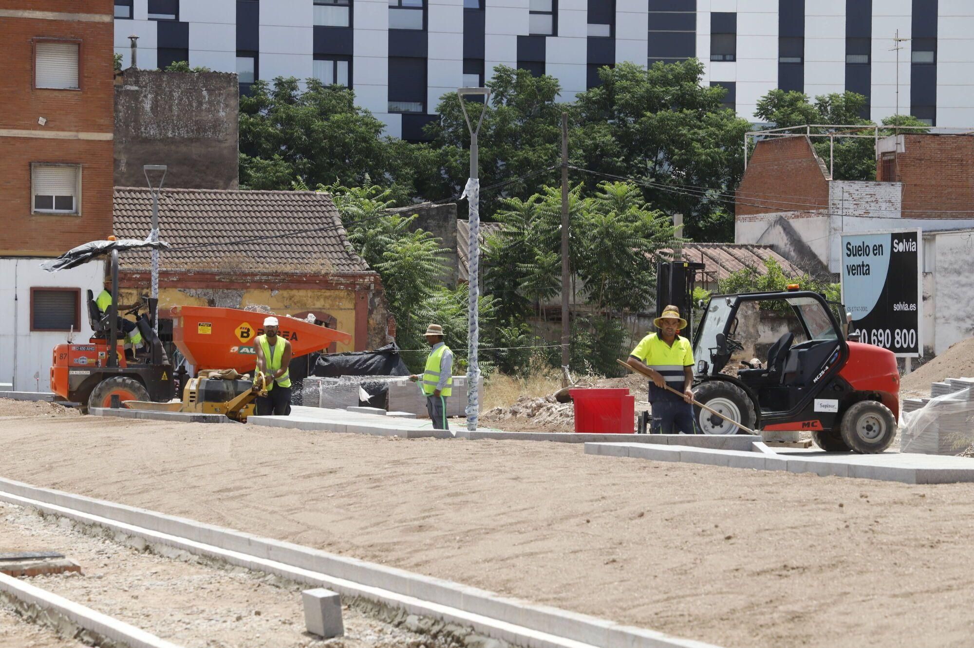 Nuevo retraso en las obras de la avenida de Trassierra