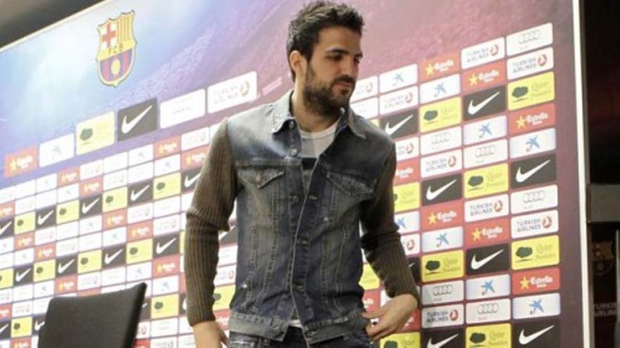 Cesc cree que &quot;hay que jugar con cabeza ante el Milan&quot;