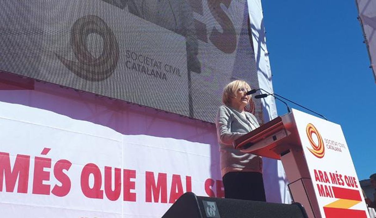 Marcha en Barcelona para pedir un Govern con 'seny'
