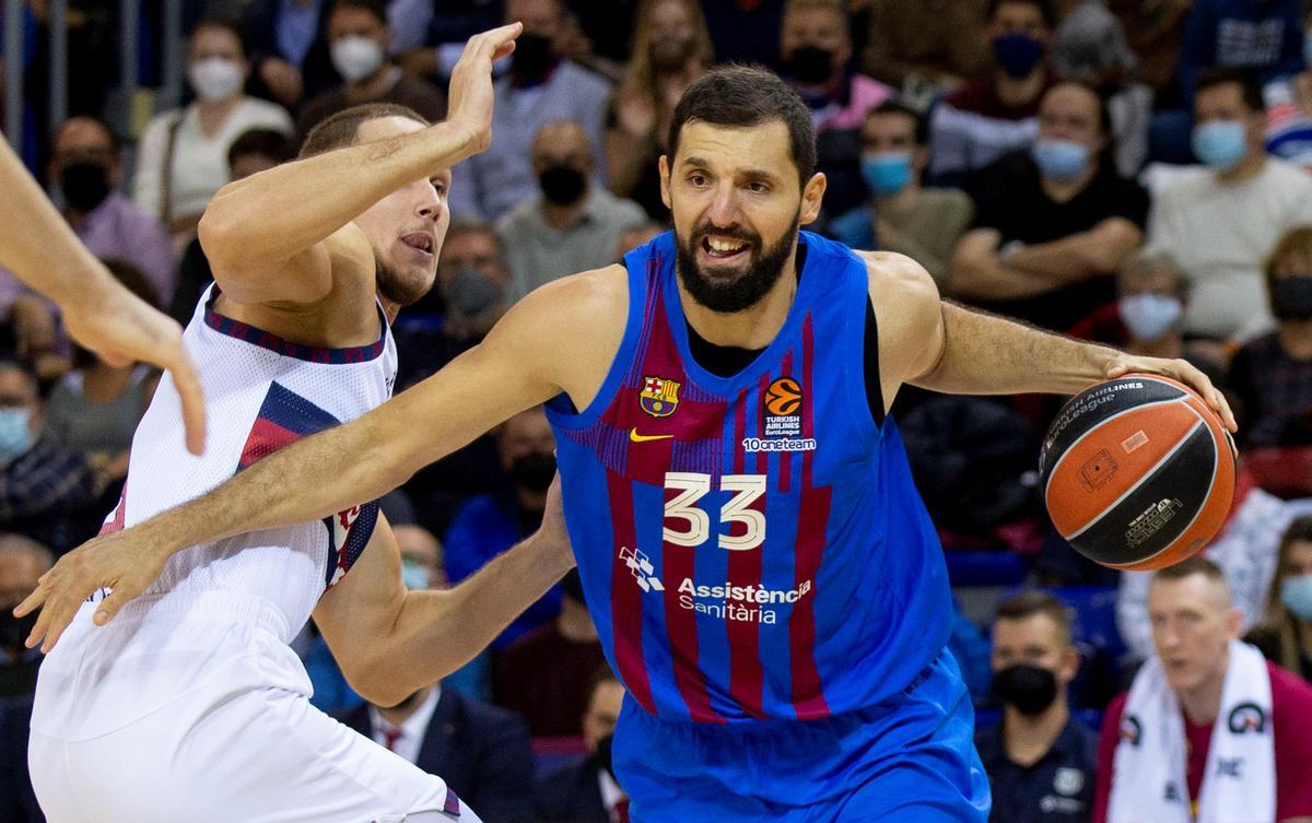 Mirotic ha cogido el timón del equipo desde el principio, y es una garantía para este Barça