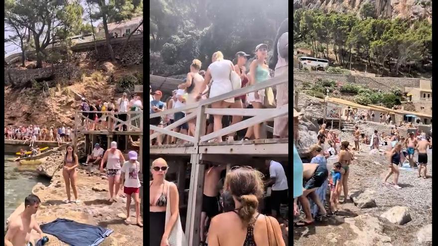 Sa Calobra, al límite: un vídeo denuncia la saturación turística en uno de los parajes más icónicos de Mallorca