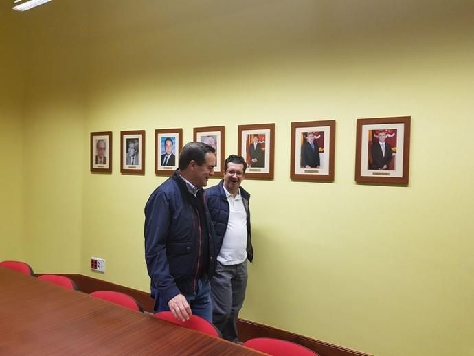 José Bono visita Gran Canaria antes de participar en el Foro Prensa Ibérica