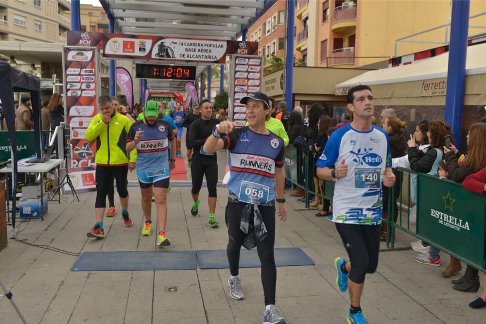 Alcantarilla se lanza a la calle con la Carrera Base Aérea