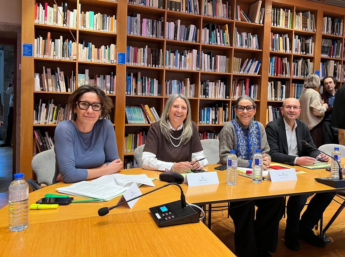 Gonzalo Muíños, Mercedes ROsón, Mila Castro e Marta Álvarez, concelleiros non adscritos de Santiago