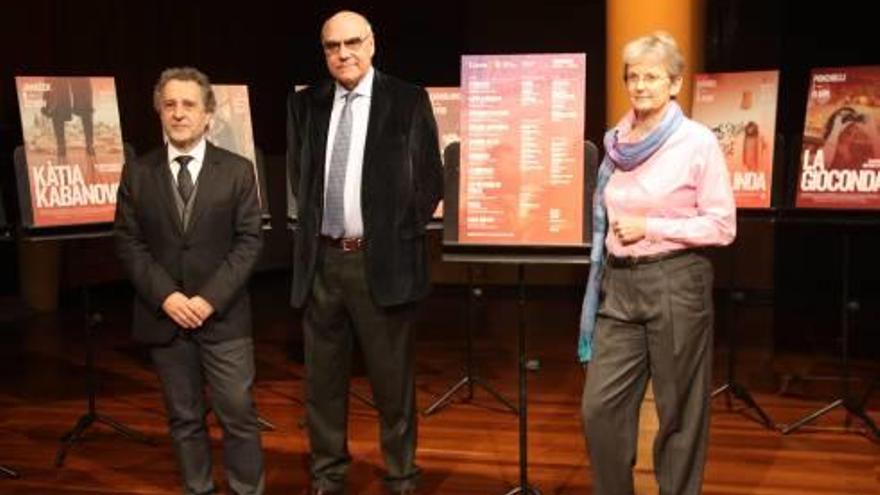 Josep Pons, Salvador Alemany i Christina Scheppelmann, ahir