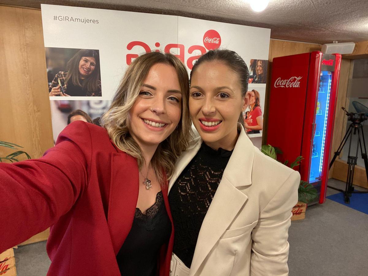 Ana García y Sandra Álvarez, finalistas de la VII edición de “Mujeres Emprendedoras” de la gira Coca-Cola con su proyecto Amb Bona Lletra.
