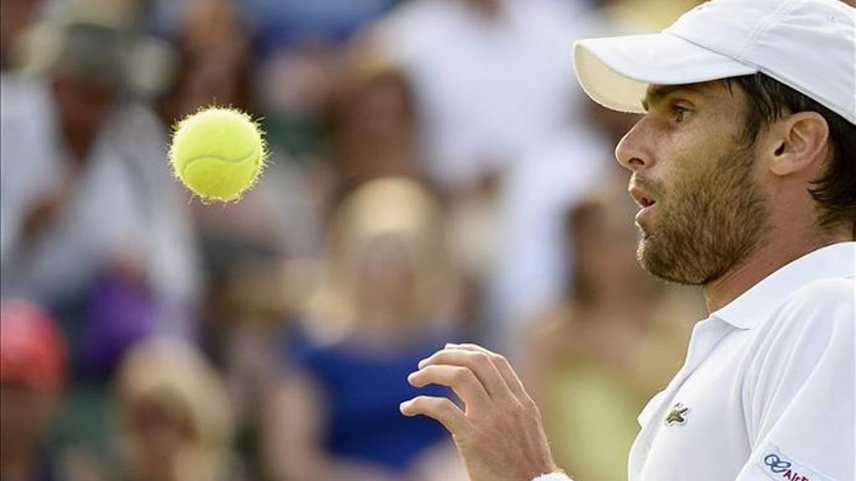 Pablo Andújar se despidió de Wimbledon