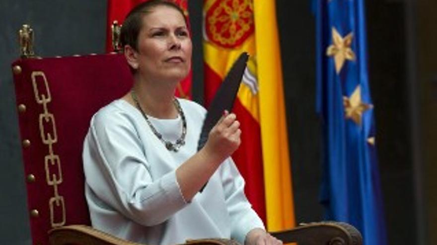 Uxue Barkos toma posesión como presidenta de Navarra