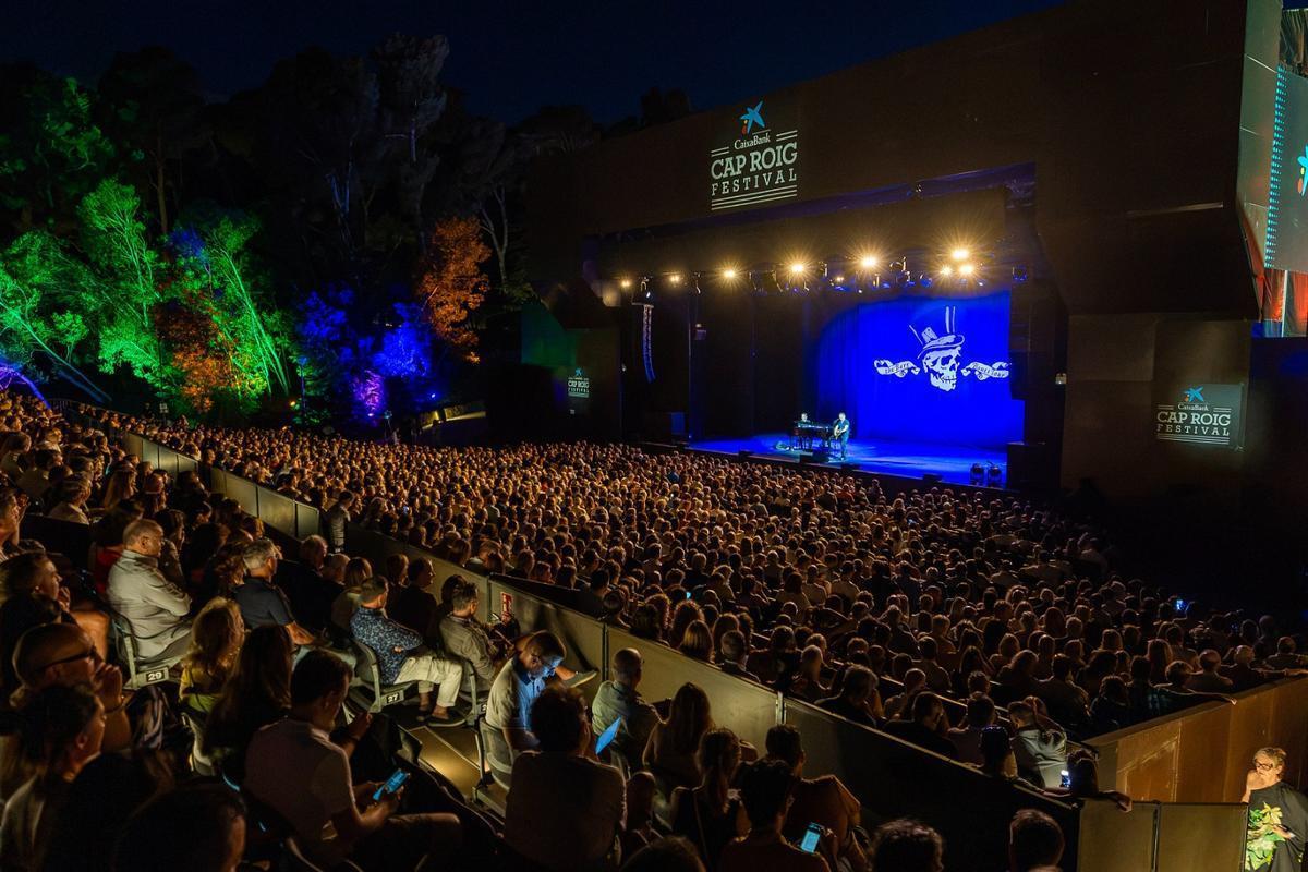 El Auditorio lleno durante el concierto.