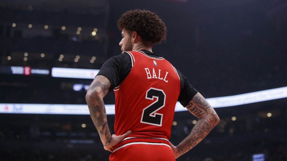 Lonzo Ball, con los Chicago Bulls