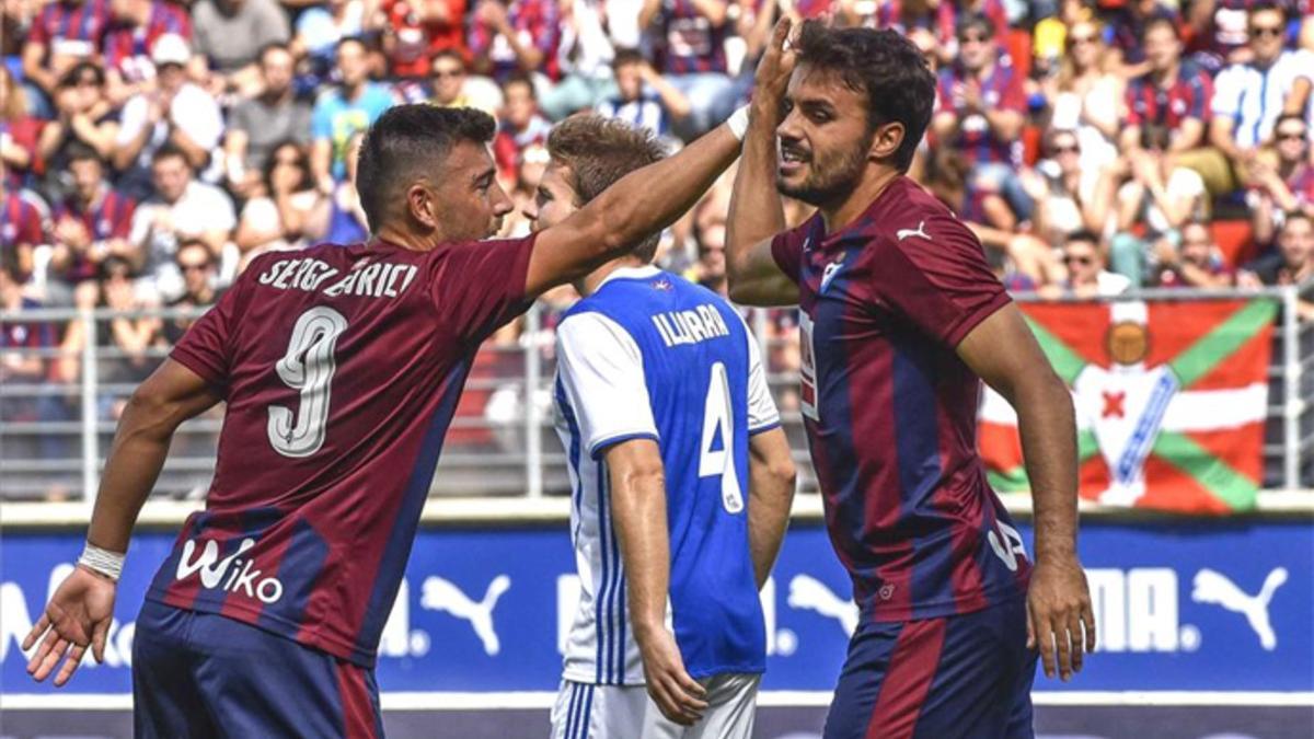 Sergi Enrich y Luna en el Eibar