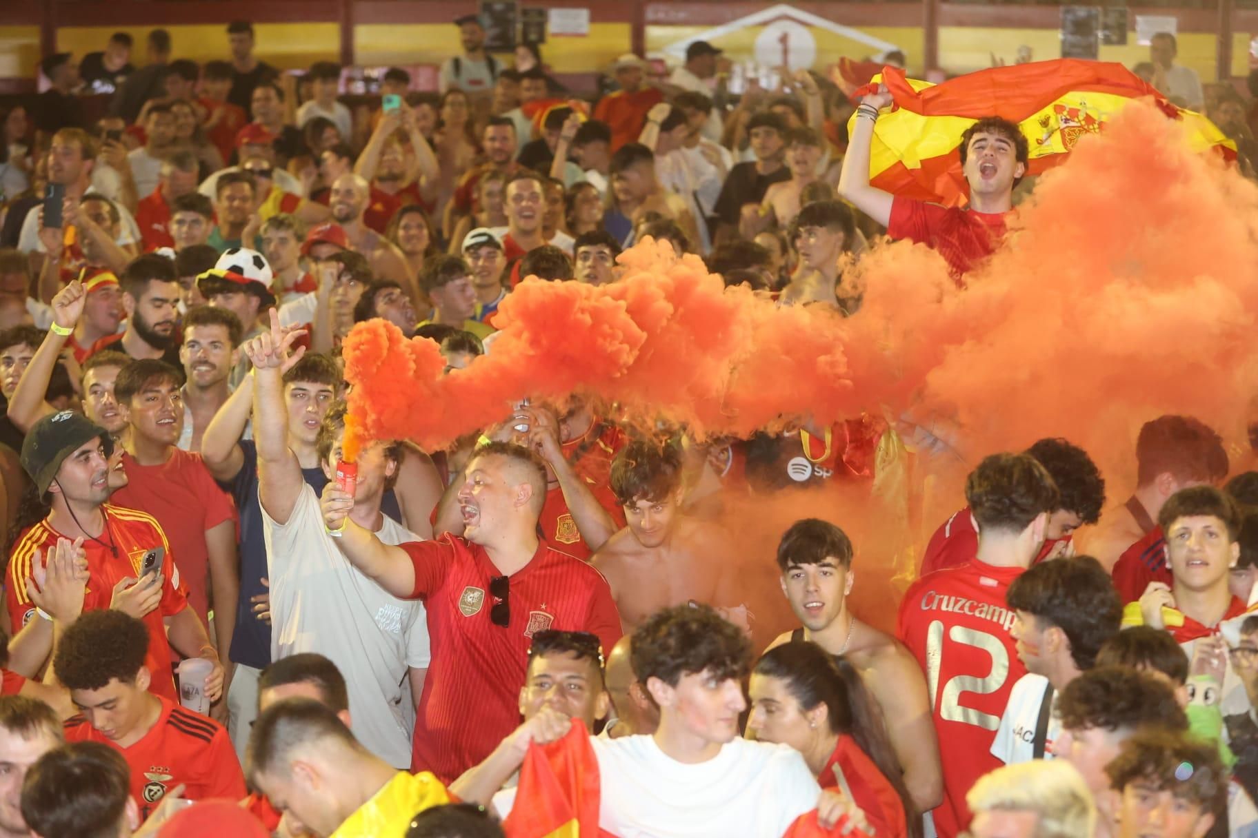 España gana la Eurocopa: Los alicantinos celebran la final de la Eurocopa