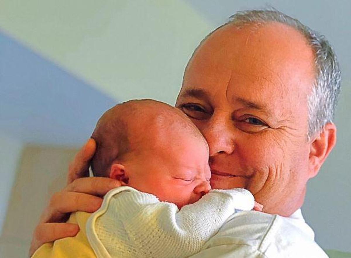 DJ Düse mit Töchterchen Marie-Luise.