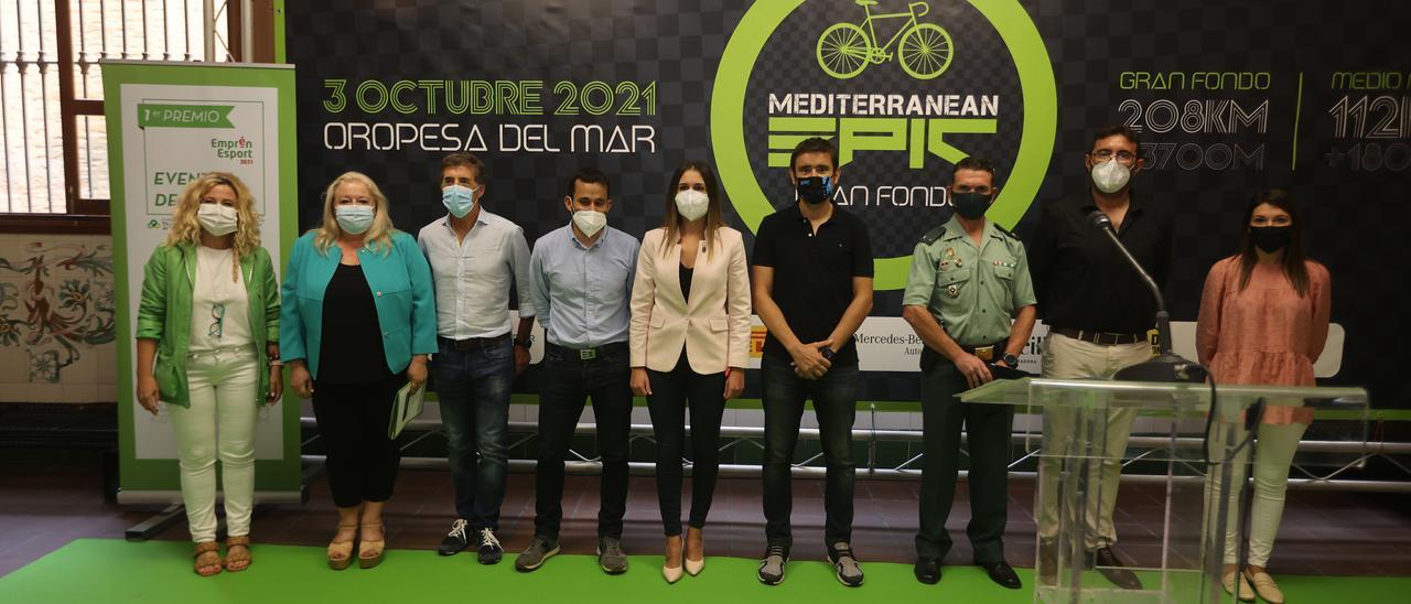 La presentación de la Mediterranean Epic Gran Fondo se ha presentado en la Casa dels Caragols.