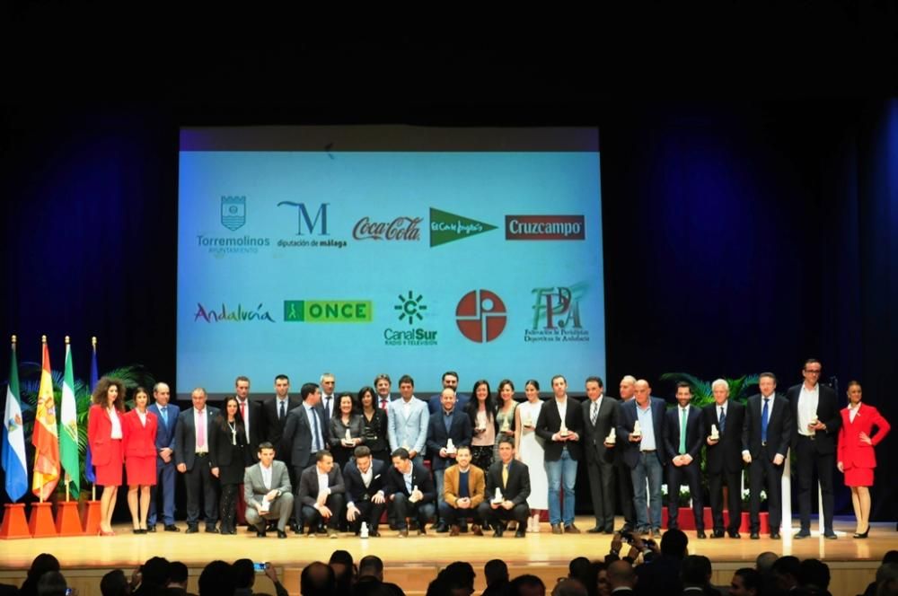 Numerosos galardonados se dieron cita en la Gala de la Federación de Periodistas de Andalucía, celebrada en Torremolinos