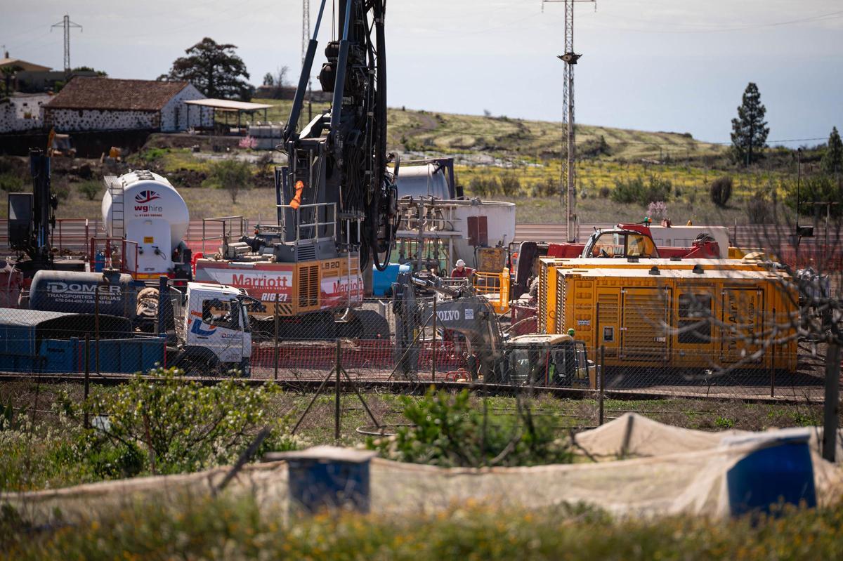 Sondeos de geotermia en Vilaflor