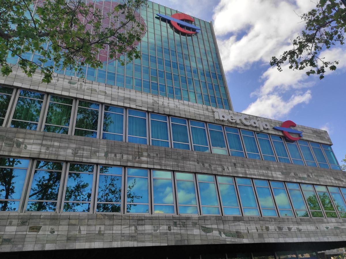 Una imagen de la sede de Ibercaja.