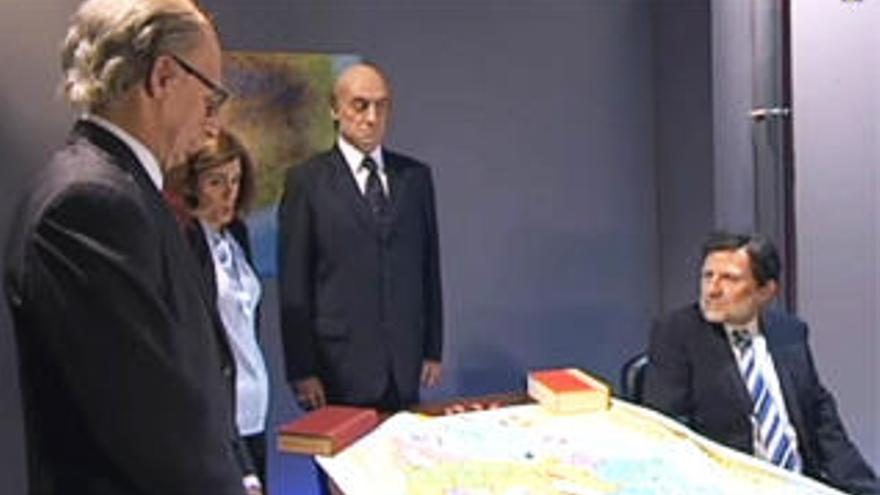 Imagen de la imitación de Rajoy en TV3.