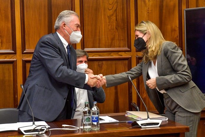 Fotos: Primer pleno presencial del Cabildo de Gran Canaria en dos años  (28/04/22)