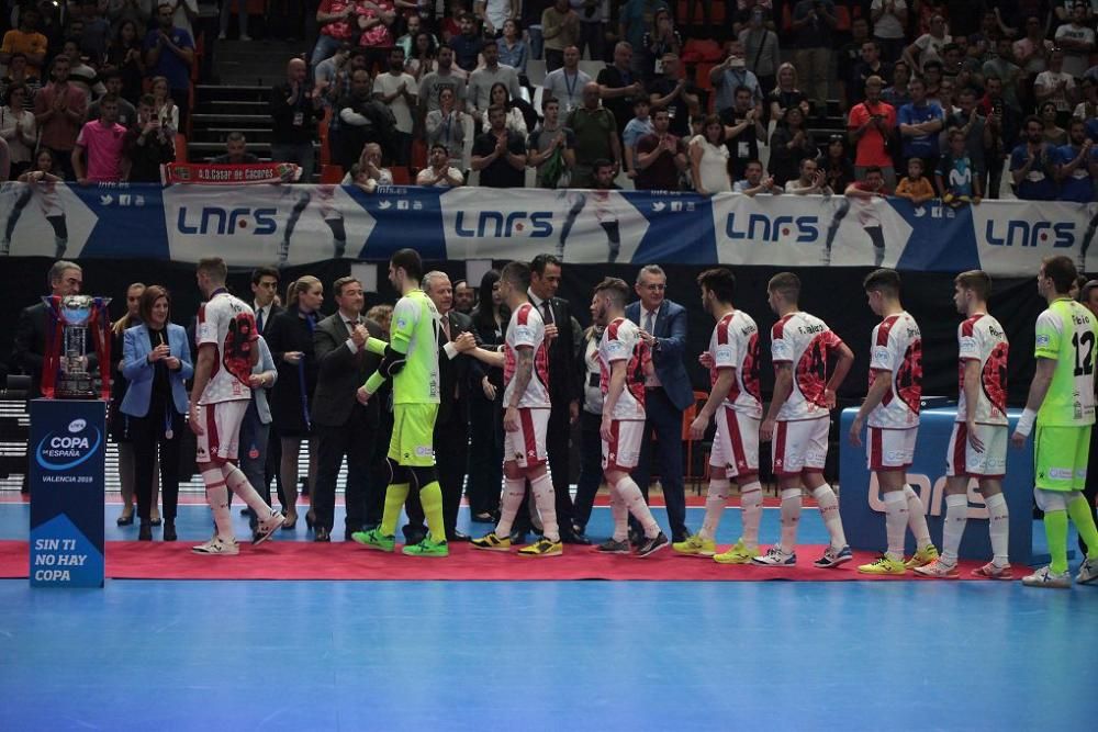 Final del partido de ElPozo - Barcelona