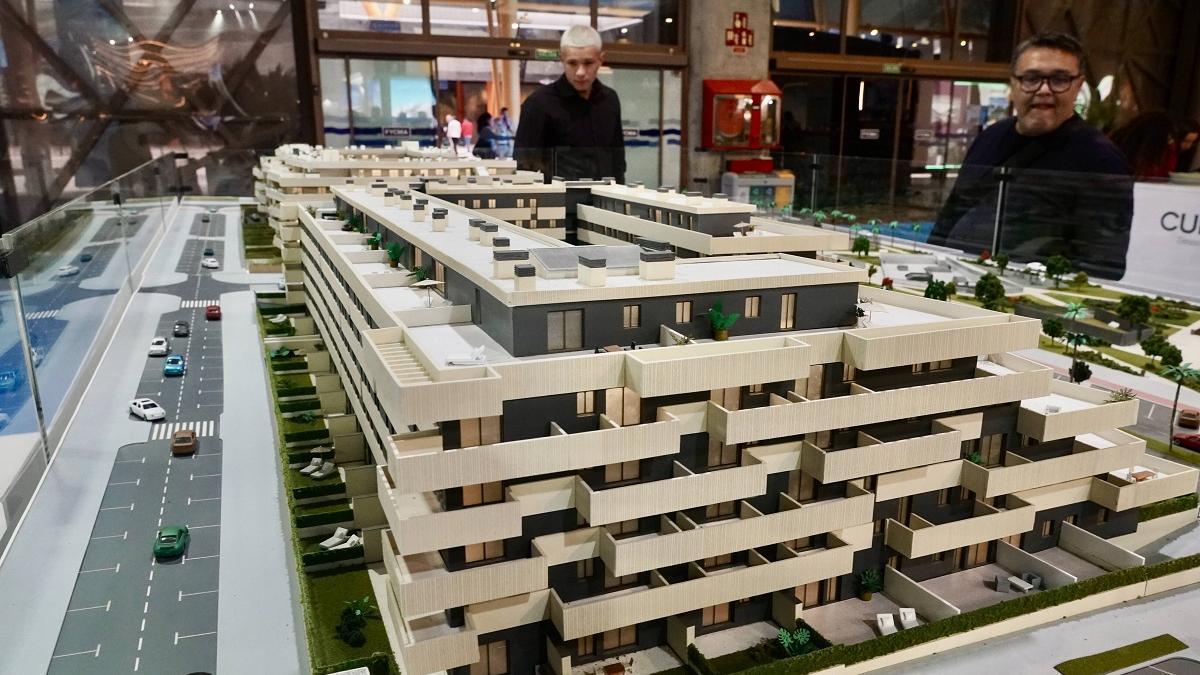 Una imagen de la reciente edición del salón inmobiliario Simed de Málaga celebrado en el Palacio de Ferias.