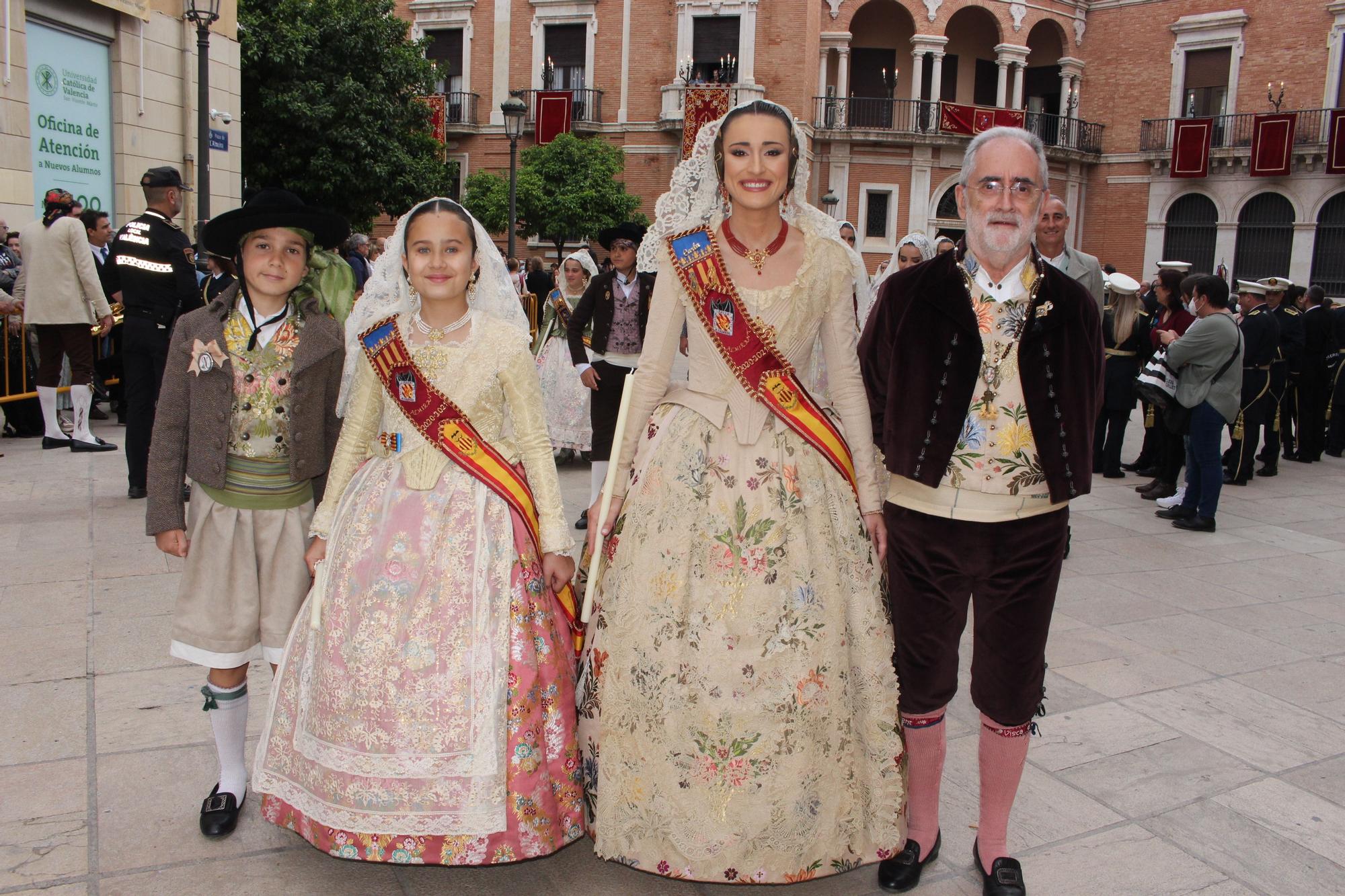 La fuerza de las Fallas en la Procesión de la Virgen (III)