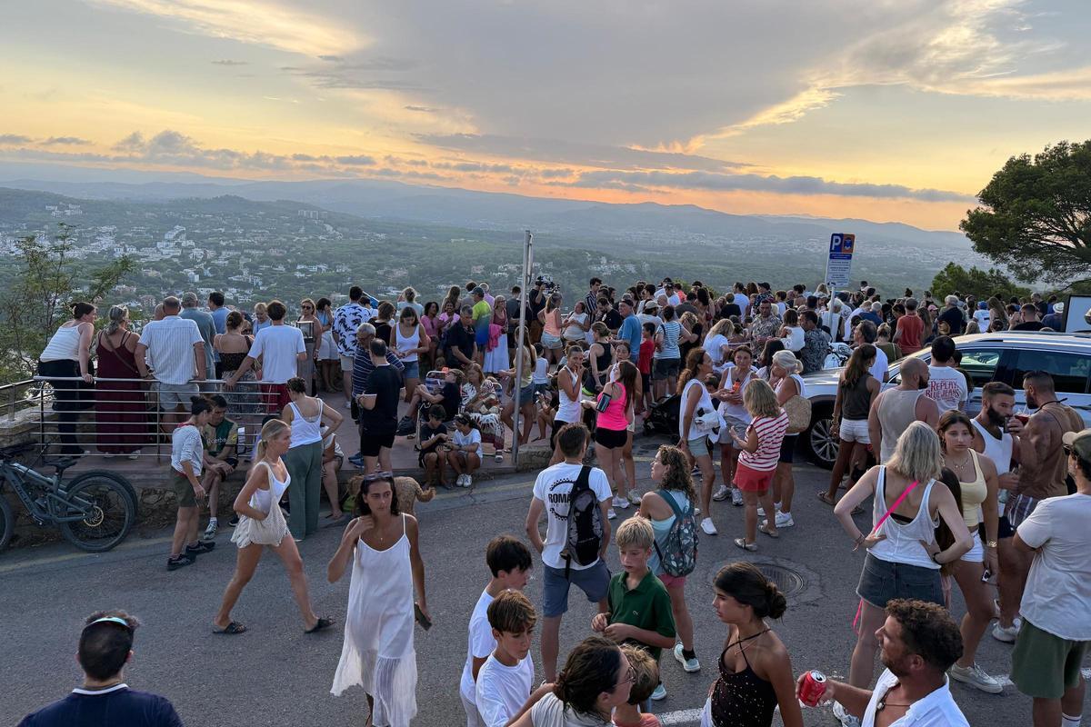 Les imatges de l'eclipsi al far de Sant Sebastià Les imatges de l'eclipsi al far de Sant Sebastià