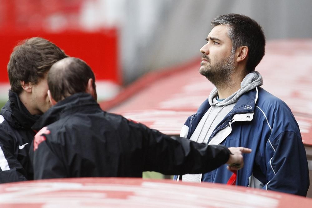 Entrenamiento del Sporting de Gijón