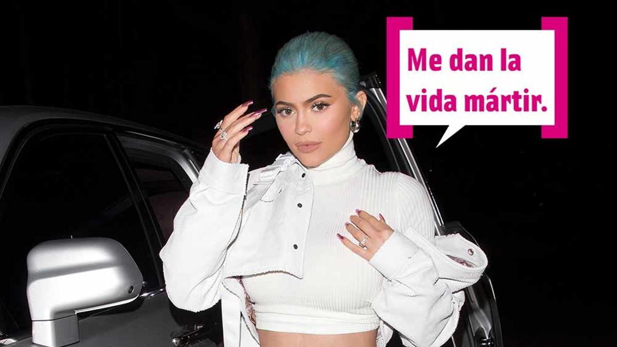 Así de fácil... Kylie Jenner toca la campanita y mami Kris le trae tacos