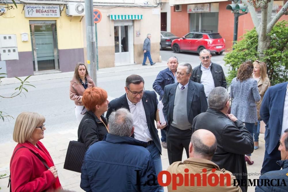 Ejecutiva abierta del PSOE en Cehegín