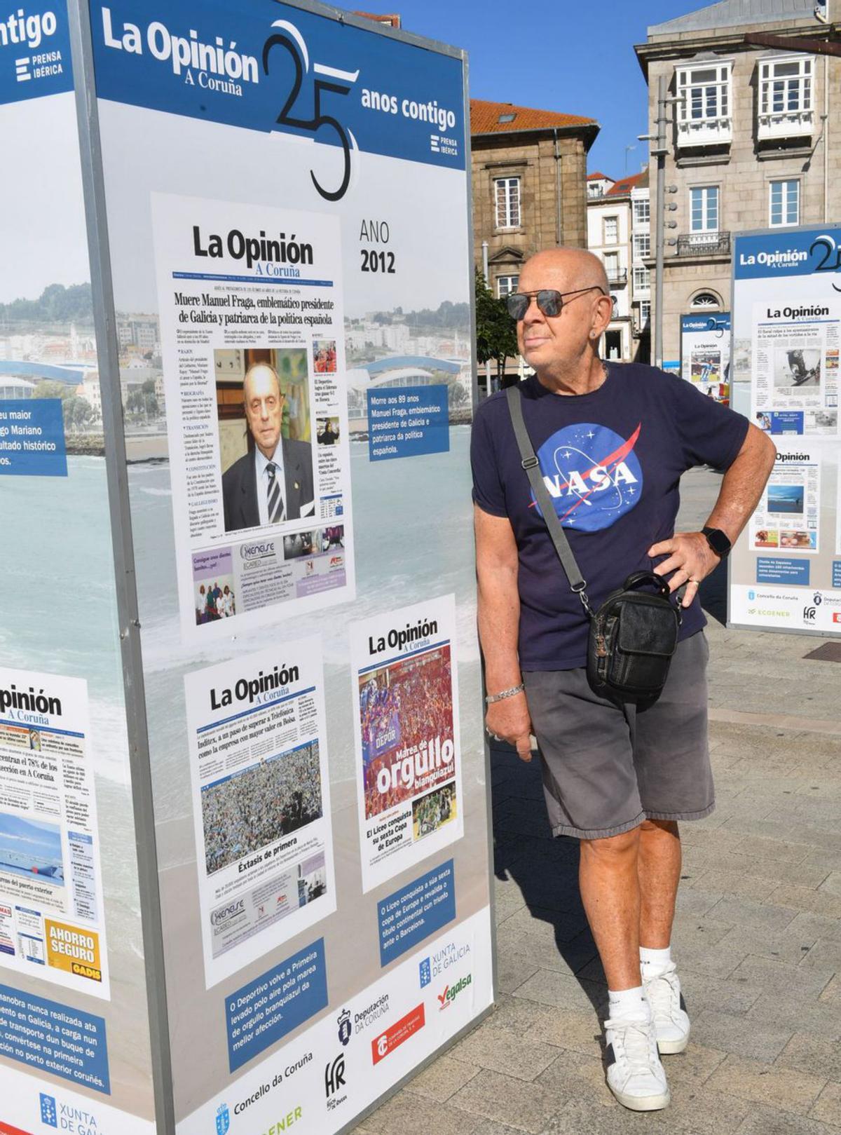 Los coruñeses reviven 25 años con LA OPINIÓN | CARLOS PARDELLAS
