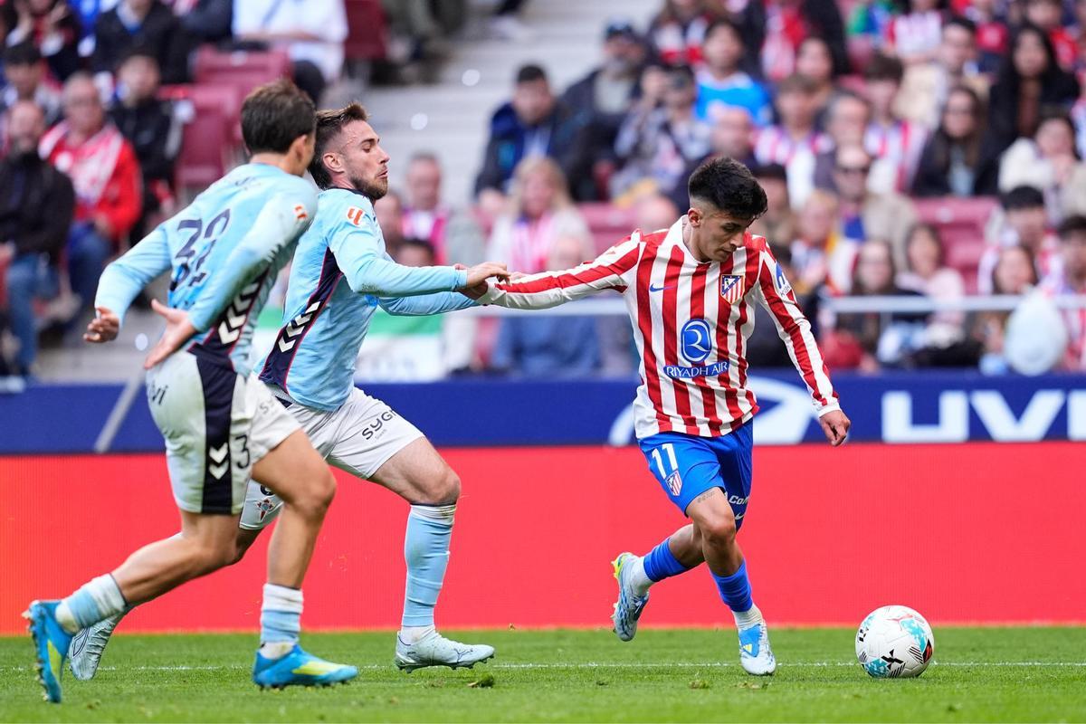 Las imágenes del Atleti - Celta