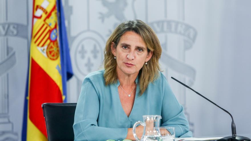 La vicepresidenta tercera y ministra para la Transición Ecológica y el Reto Demográfico, Teresa Ribera.