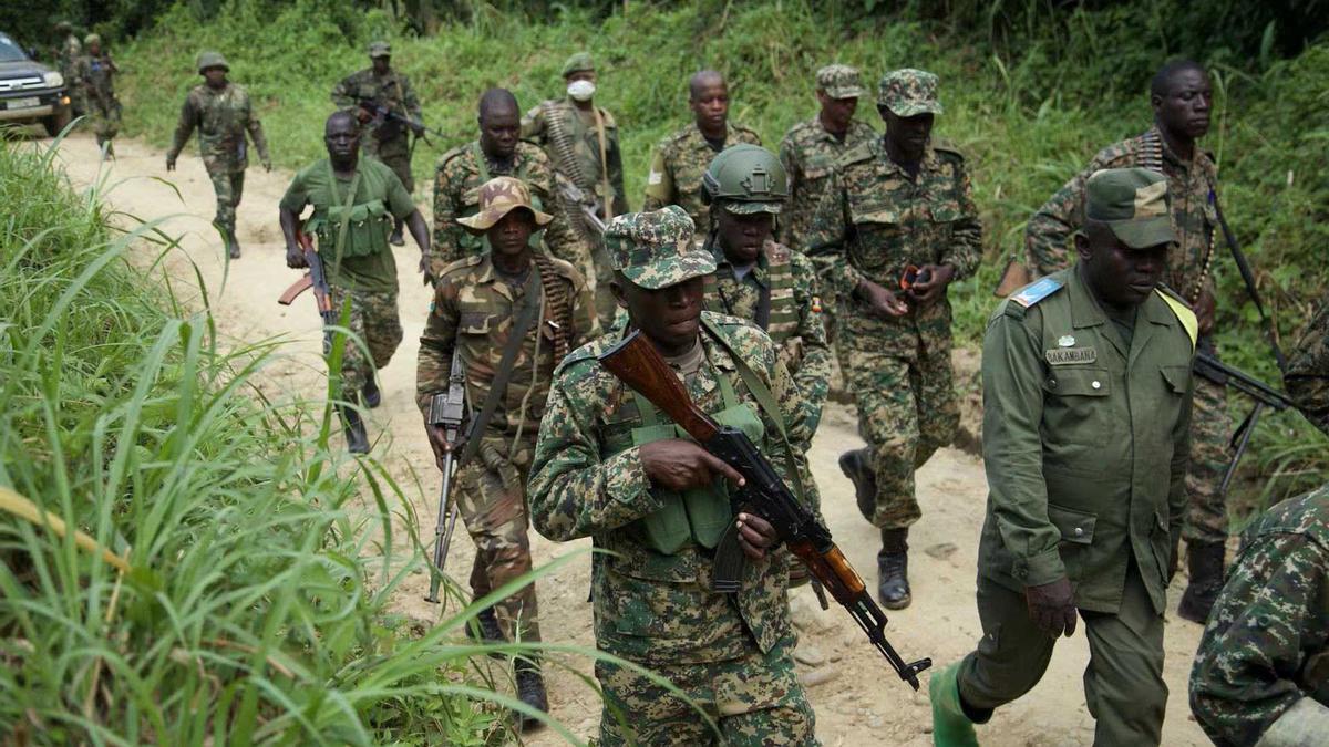 Operación militar contra las ADF en República Democrática del Congo (RDC).