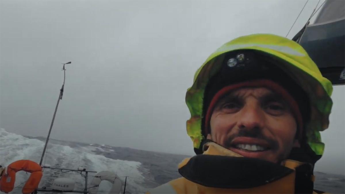 Didac Costa en la vela