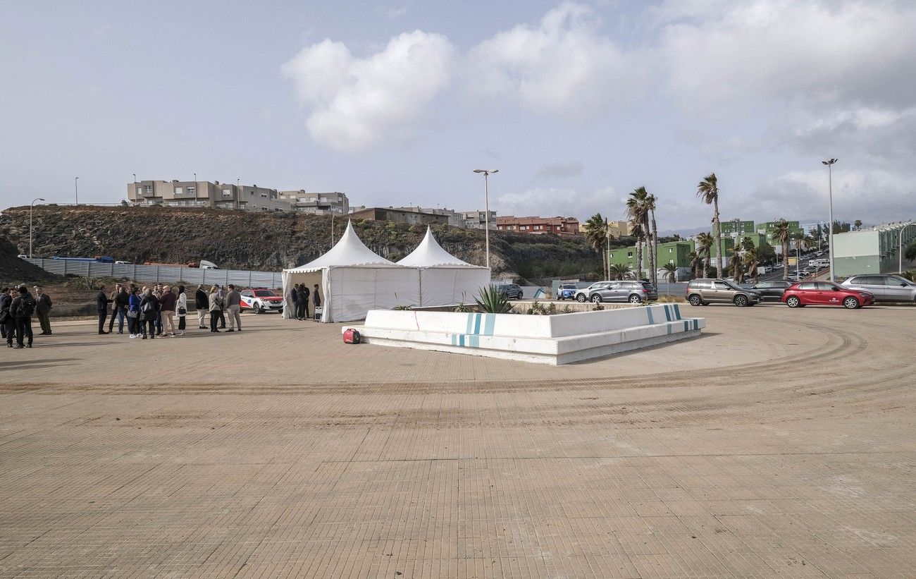 Primera piedra del Edificio de los Servicios Esenciales (ESE) en Gran Canaria