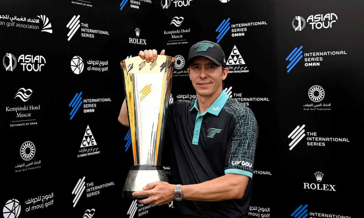 Carlos Ortíz logró su primera victoria en el Asian Tour, procedente del LIV Golf