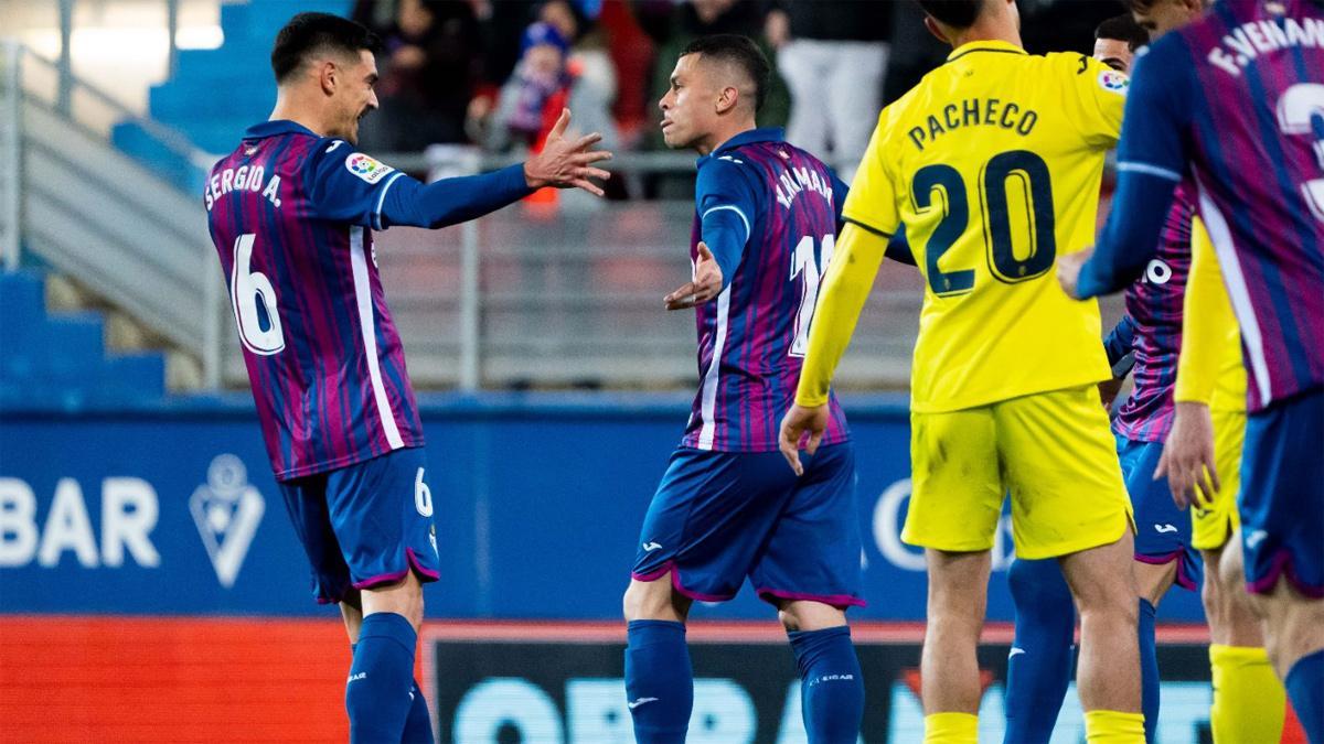 Resumen, goles y highlights del Eibar 2 - 0 Villarreal B de la Jornada 29 de LaLiga Smartbank