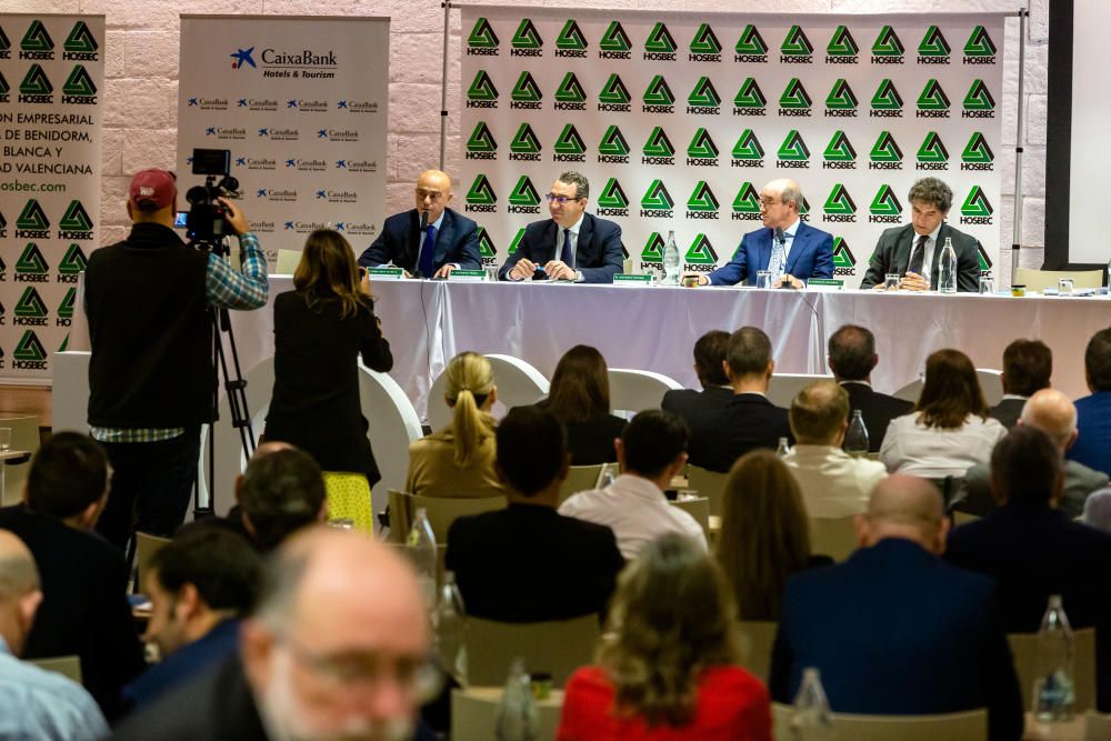 Asamblea de patronal hotelera Hosbec en Benidorm