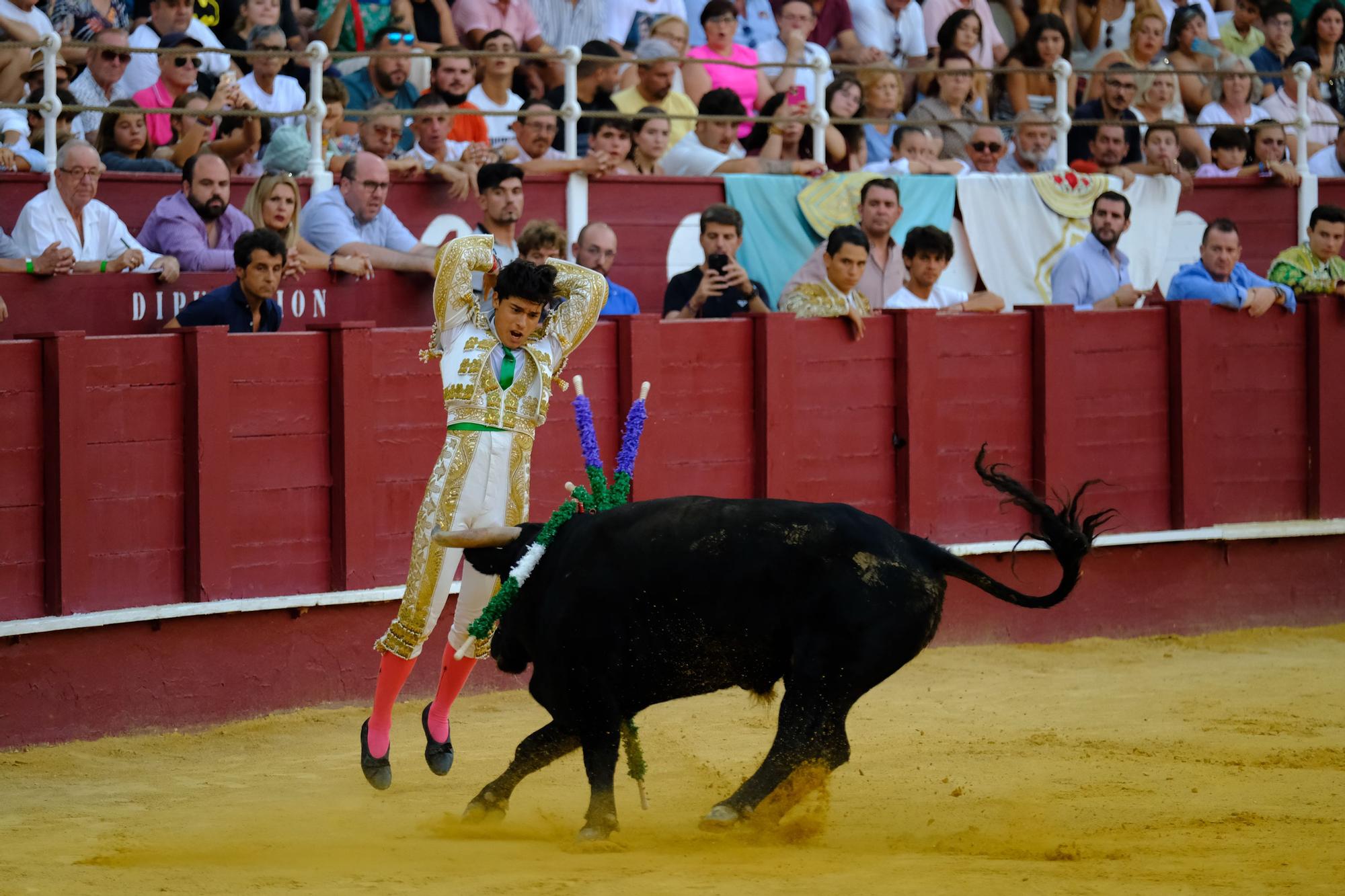 Toros en la Feria I Séptima corrida de abono en la Malagueta