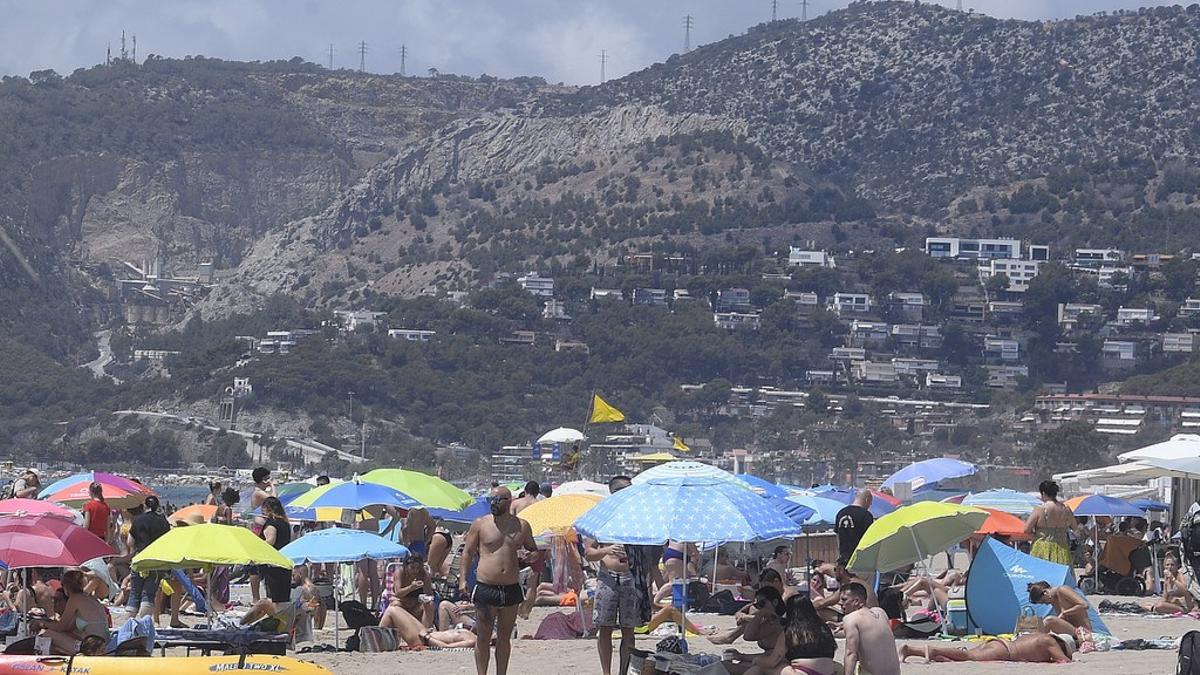 Playas de Castelldefels, en el Baix Llobregat.