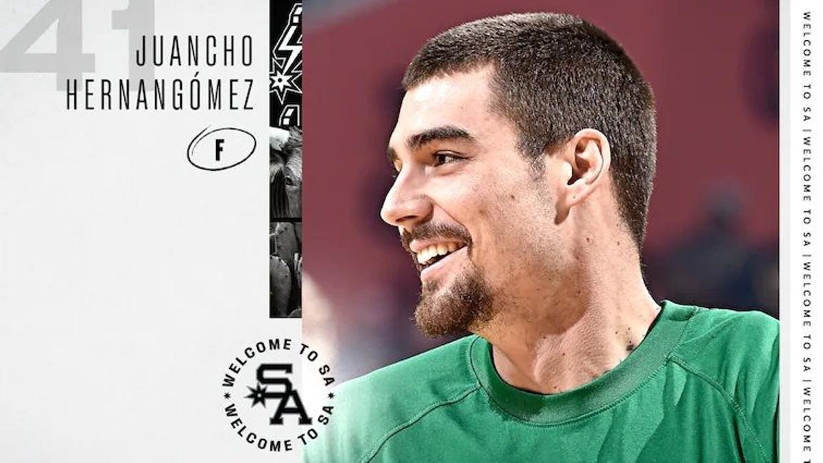 Els San Antonio Spurs confirmen l’arribada de Juancho Hernangómez