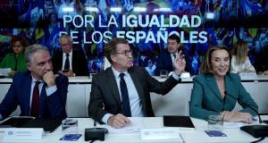 Feijóo treu el PP a tot Espanya contra l’amnistia i demana als barons que esquivin el debat de la quitació