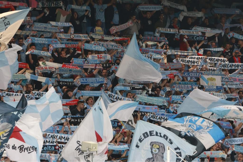 Las imágenes del Celta-PAOK