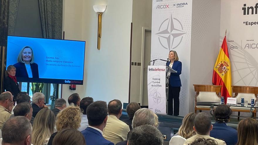 La número dos de Defensa cierra filas con Sánchez en el plante ante la OTAN: &quot;El Estado de bienestar es línea roja&quot;