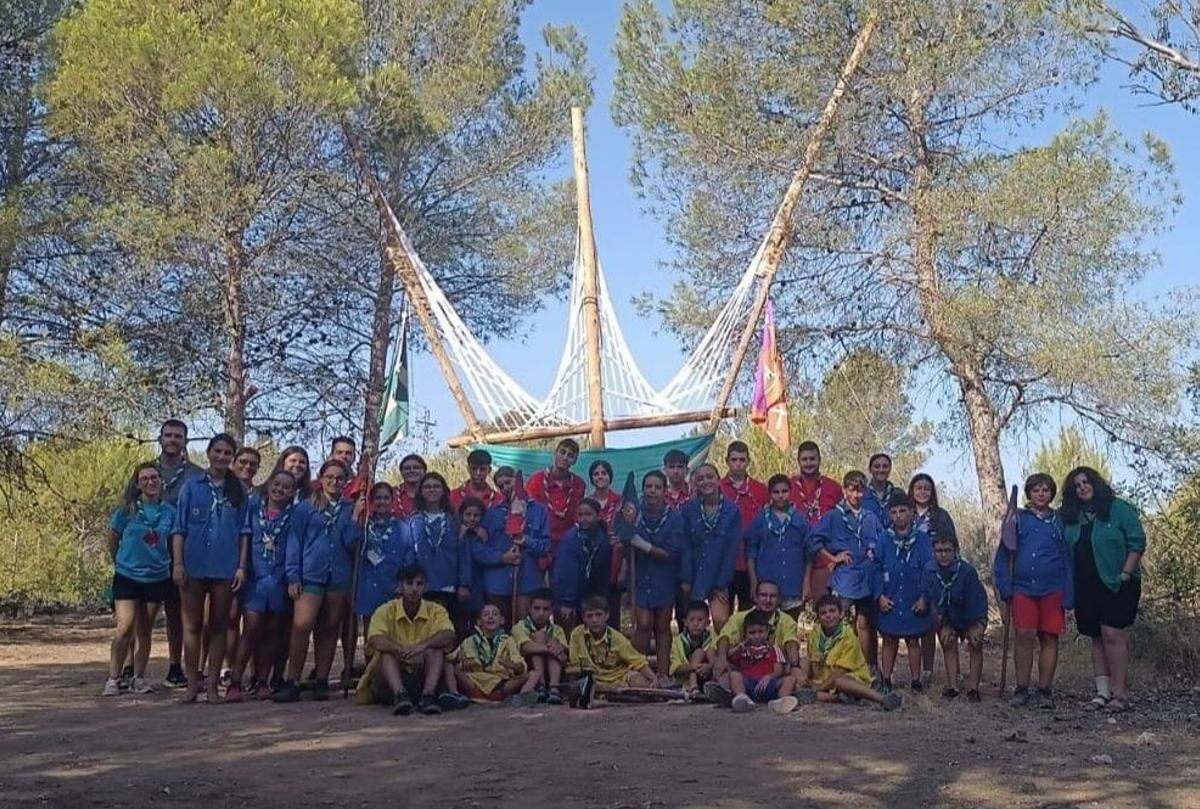 Acampada de l'Agrupació Escolta Valldigna