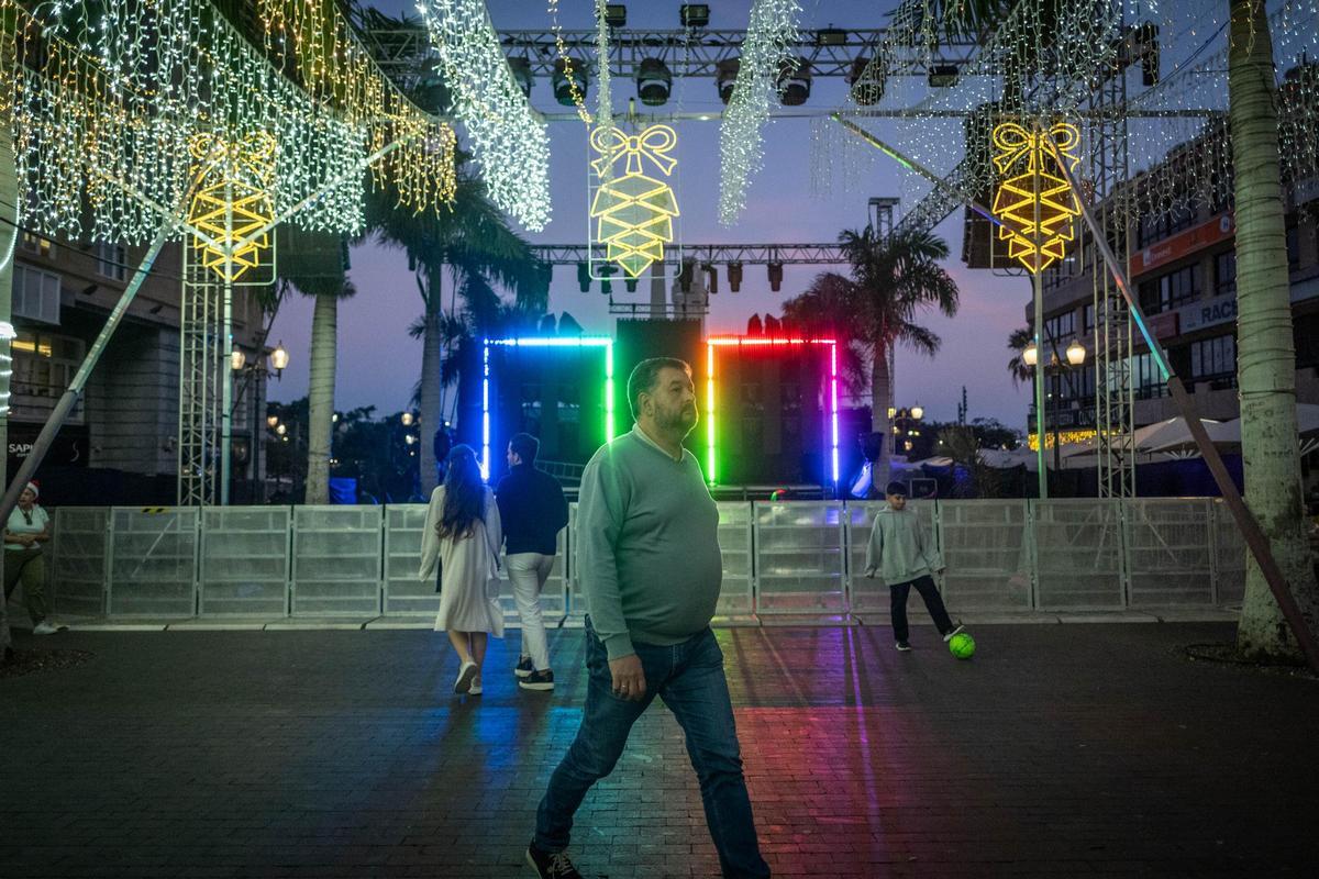 Preparativos para las fiestas de Nochevieja