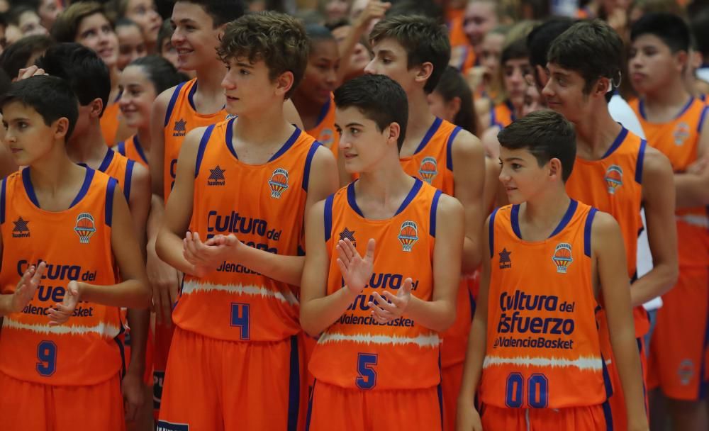 La presentación del Valencia Basket, en imágenes