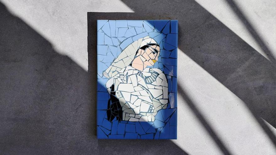 El trencadís de la portada del darrer treball discogràfic de "Rosalía"