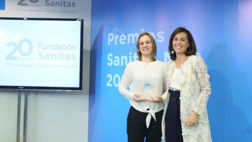 La oftalmóloga aragonesa Beatriz Abadía, reconocida entre los mejores médicos residentes de España